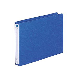 (まとめ) リヒトラブ リングファイル(ツイストリング) A4ヨコ 2穴 200枚収容 背幅35mm 藍 F-833UN-5 1冊 【×15セット】 送料無料の通販は