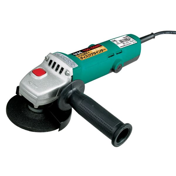 (業務用5個セット) TRAD ディスクグラインダー/電動工具 【550W】 スリム シャフトロック機構 TDG-100MS 100V 〔DIY専用〕 送料無料の通販は