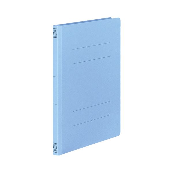 (まとめ) コクヨ フラットファイルV(樹脂製とじ具) A4タテ 150枚収容 背幅18mm コバルトブルー フ-V10CB 1パック(10冊) 【×5セット】 青 送料無料の通販は