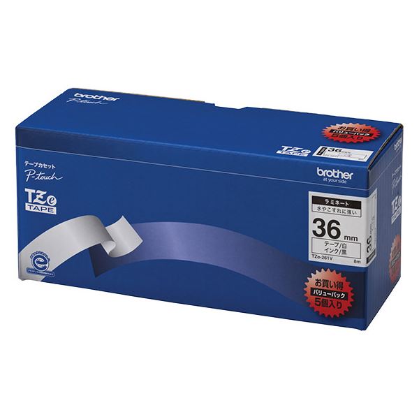 (業務用30セット) ブラザー工業 強粘着テープTZe-S221白に黒文字 9mm 代引不可 | ブラザー 強粘着ラミネートテープ TZe-S221 | テープ