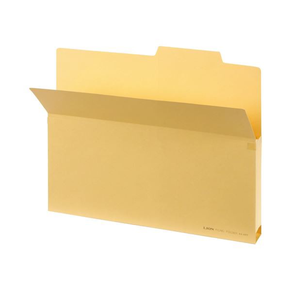 （まとめ） ライオン事務器 持出しフォルダー A4 クリーム A4-APF 1セット（10冊） 【×3セット】 送料無料の通販は