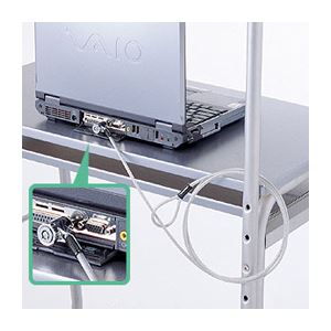 (まとめ) ノートパソコン PC セキュリティ SL-43【×2セット】 セキュリティを強化するためのノートパソコン用コネクタネジに取り付けるキット 安心のサンワサプライ製SL-43セキュリティキットを2セットまとめてご提供 送料無料の通販は