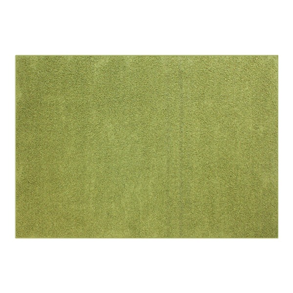 防音 ラグマット じゅうたん カーペット 敷き物 /絨毯 【フレイク 185cm×185cm 2帖 グリーン】 正方形 床暖房可 防滑 オールシーズン 〔リビング〕 緑 送料無料の通販は