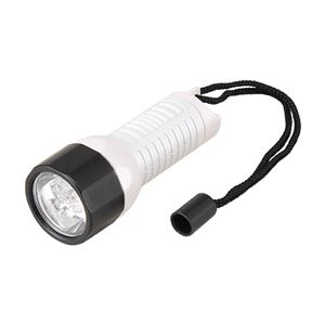 (まとめ)YAZAWA 6LEDミニフラッシュライト LL37PW【×3セット】