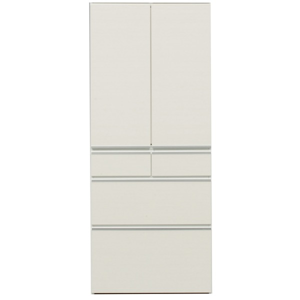 食器棚 台所 キッチン台 キッチンボード 戸棚 キッチン 整理 収納 幅75cm ホワイト 木目調 板扉 上置き付き 上台扉耐震ラッチ付き 日本製 国産 ダイニングボード 完成品 開梱設置 白 送料無料の通販は