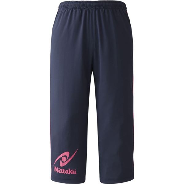 ニッタク（Nittaku）卓球パンツ BREAKER CROPPED PANTS（ブレーカー七分丈パンツ NW2853 ピンク S 送料無料の通販は