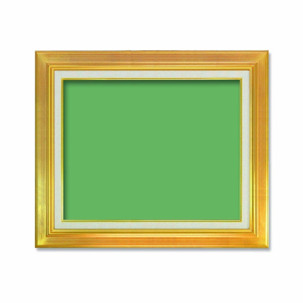 〔 油額 〕 油絵額 キャンバス額 金の油絵額 銀の油絵額 M8号 455×273mm ゴールド 額 額縁 フレーム 送料無料