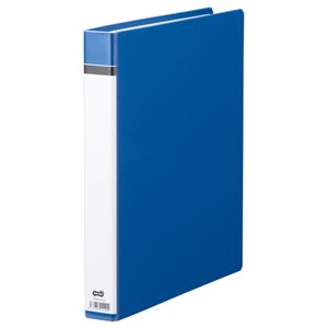 （まとめ） TANOSEE 30穴バインダー（貼り表紙） A4タテ 100枚収容 背幅42mm 青 1冊 【×5セット】 送料無料の通販は 5,356円