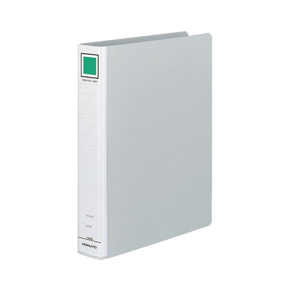 (まとめ) コクヨ チューブファイル(エコ) 片開き A4タテ 400枚収容 背幅55mm シルバー フ-E640C 1冊 〔×10セット〕 まとめ）コクヨ チューブファイル(エコ) 片開きA5ヨコ 500枚収容 50mm