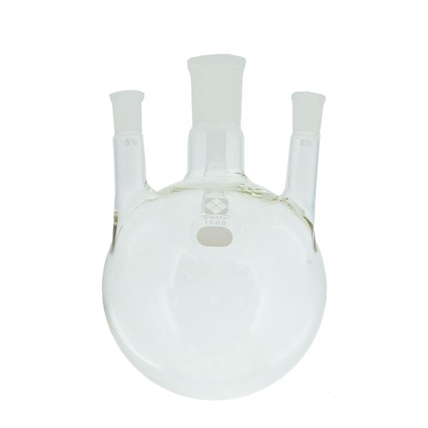 【柴田科学】共通摺合四口丸底フラスコ 1L 005340-291 進化した共通摺合四口丸底フラスコ 容量1Lで、さらに使いやすくなりました 科学実験や研究に最適なアイテム 005340-291 送料無料の通販は