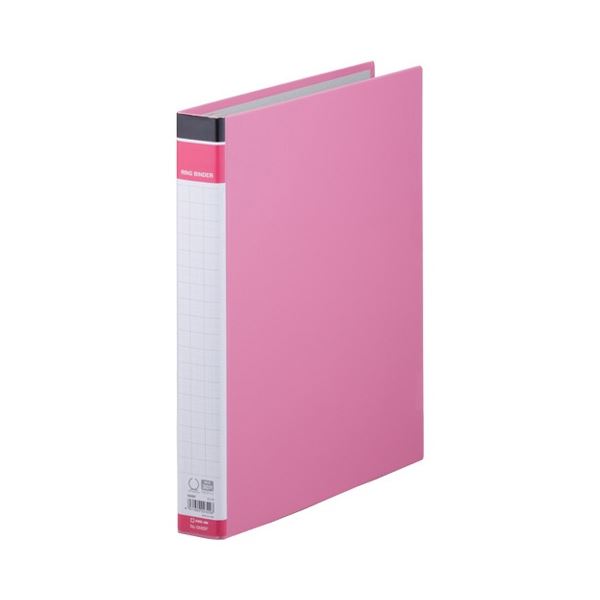 キングジム リングバインダー BF A4タテ 30穴 250枚収容 背幅42mm ピンク 668BF 1セット(10冊) 送料無料の通販は