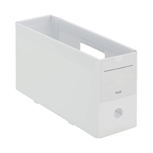 （まとめ）プラス PPボックスファイル+ハーフサイズ BR ブラウン 〔×50セット〕 プラス ＰＰボックスファイル＋ ハーフサイズの通販｜カウネット