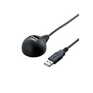 （まとめ）バッファロー USB延長ケーブル 配線 スタンドタイプ (A)オス-(A)メス ブラック 2.0m BSUC20EDBK 1本【×5セット】 黒 送料無料 7,701円