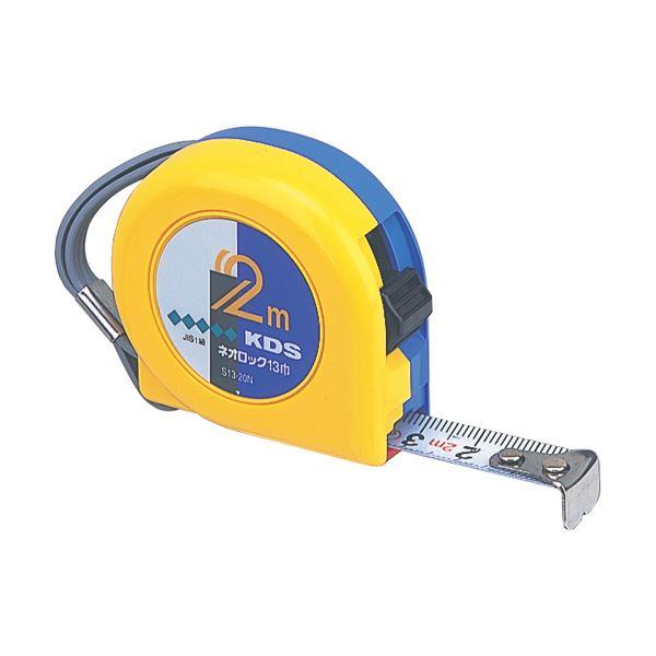 (まとめ) ムラテックKDS ネオロック コンベックス 幅13mm×長さ2m S13-20N 1個 【×10セット】 送料無料の通販は