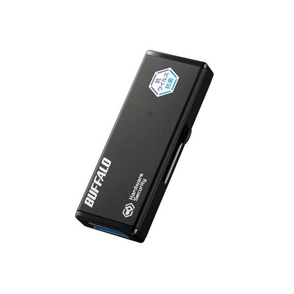 BUFFALO バッファロー USBメモリー 16GB 黒色 RUF3-HSLVB16G 送料無料の通販は