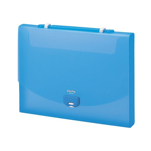 セキセイ プレイング 2ウェイケース A4 ブルー AP-952-10 1セット(10個) 青 送料無料の通販は 12,709円