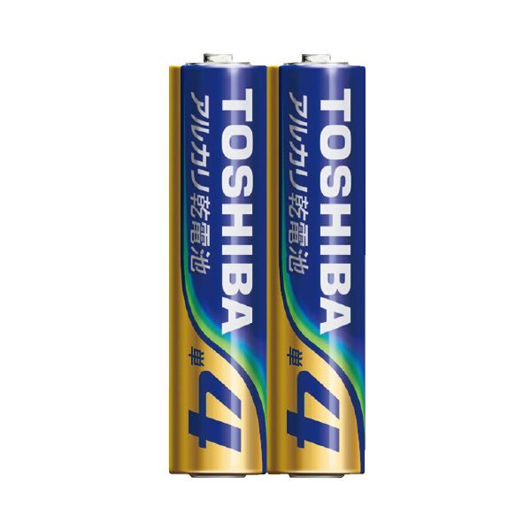 東芝 東芝アルカリ乾電池 単4形 2本×50パック(100本入) パワフルなエネルギーを100本詰め込んだ、持続力抜群の乾電池 東芝のアルカリ乾電池、単4形2本×50パックでお得にGET 送料無料の通販は