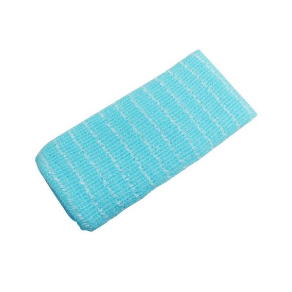 (まとめ) ナイロンタオル/ボディタオル 〔ブルー ふつう〕 泡立ちたっぷり 日本製 バス用品 『あわゆき』 〔180個セット〕 30枚セット 日本製 ナイロン ボディタオル 約28×100cm （ ブルー