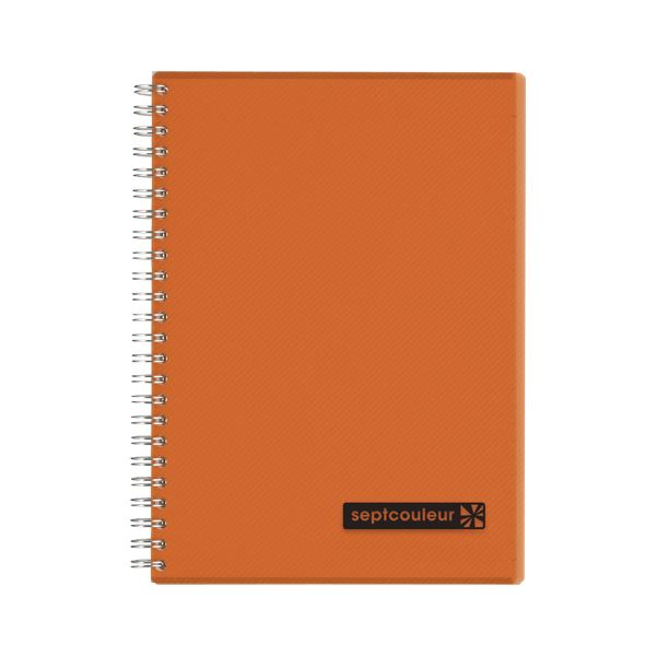 （まとめ） マルマン セプトクルール ノート A5 オレンジ 【×10セット】 滑らかな筆記体験と程よい厚みが魅力 A5サイズのオレンジノートを10冊セットでお届けします 送料無料の通販は