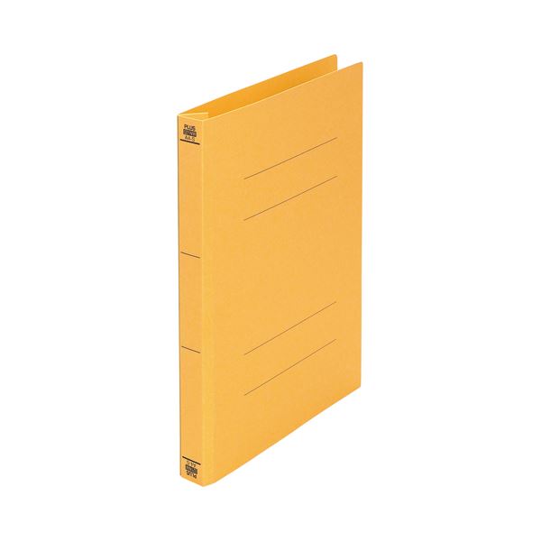 (まとめ) プラス フラットファイル 樹脂製とじ具A4タテ 背幅28mm No.021NWイエロー 1セット(10冊) 【×10セット】 黄 送料無料の通販は 11,371円