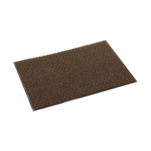 テラモト 雨天用マット ニューリブリード 約900×1500mm ブラウン MR-049-352-4 1枚 茶 送料無料の通販は
