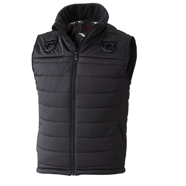 村上被服 ハーネス対応防寒ベスト 8299 ブラック サイズ：L 黒 極寒にも負けない 最高の防寒ベストが登場 ハーネス対応で安心 8299ブラック、サイズL 黒 送料無料の通販は 5,706円