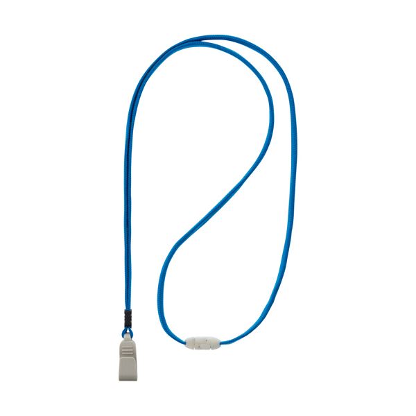 （まとめ） ライオン事務器 名札用ストラップ ブルーN-11AP 1本 【×30セット】 青 自在に調節できるネームタグストラップ ブルーN-11AP30本セット 青 送料無料の通販は