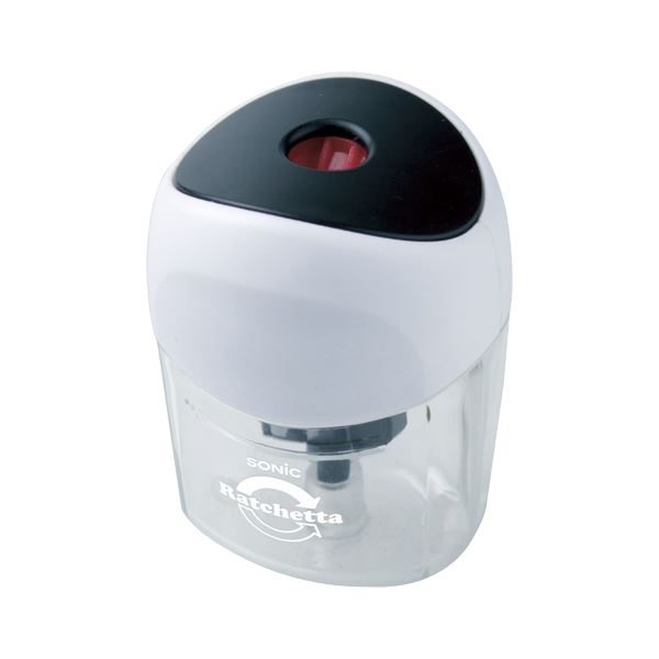 （まとめ） ソニック ラチェッタ ワン ハンディ鉛筆削り ブラック【×50セット】 黒 ワンプッシュで簡単削り 手軽なハンディタイプ ブラックカラーでスタイリッシュ 便利なソニックラチェッタワン 鉛筆削り50個セット 黒 送料無料の通販は