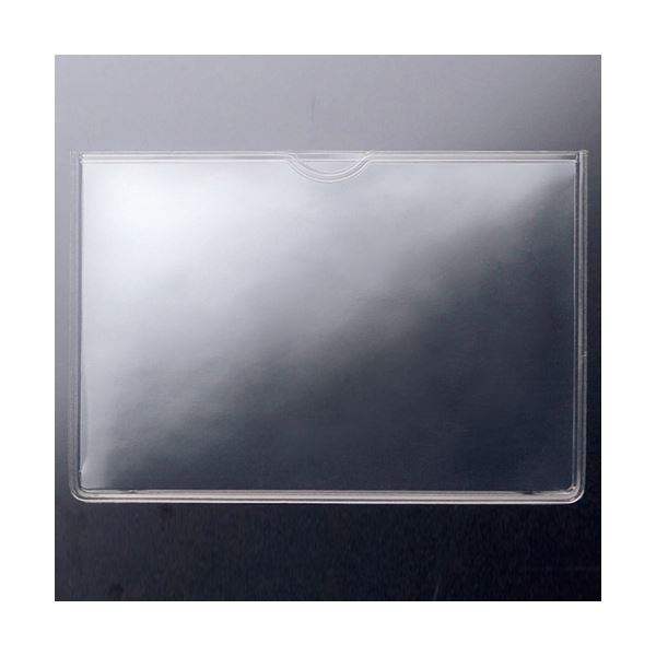 （まとめ）TANOSEE ソフトカードケース B81セット(100枚) 【×3セット】 使い勝手抜群のフレキシブルなソフトカードケース 100枚入りのB81セット×3でお得に 送料無料の通販は