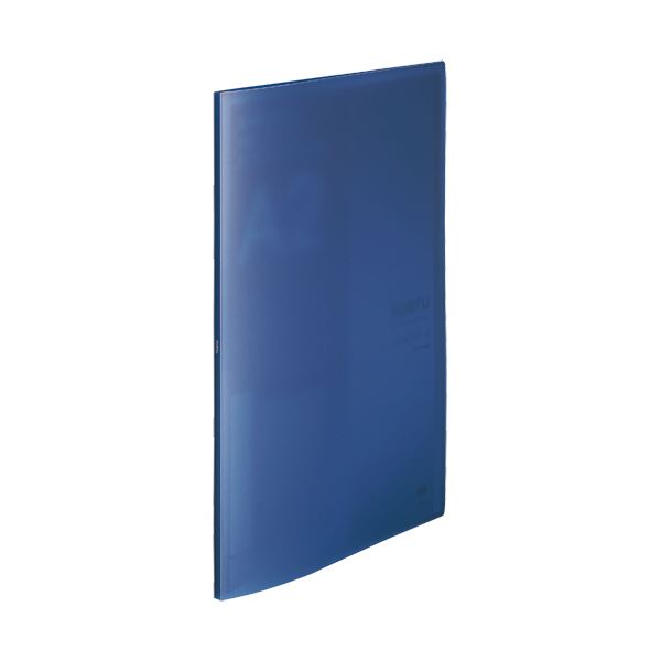 リヒトラブ soeru クリヤーブック A2タテ 20ポケット 背幅11mm インディゴブルー N-8117-11 1セット(4冊) 青 送料無料の通販は 9,724円