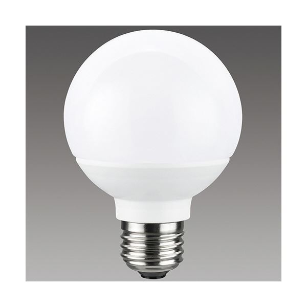 (まとめ) 東芝ライテック LED電球 ボール電球形 E26口金 3.5W 昼白色 LDG4N-G/G70/40W/2 1個 【×3セット】 送料無料