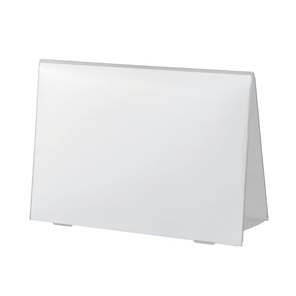 (まとめ) TANOSEE 卓上サインスタンド A4ヨコ 1個 【×30セット】 頼りになる耐久性で持ち運びも楽々! (まとめ) TANOSEE ポータブルサインホルダー A4横 1個 【×30セット】 送料無料の通販は