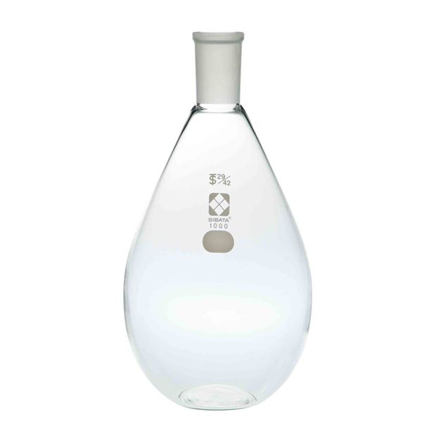 共通摺合平底なす形フラスコ 1L 【005400-291】 容量たっぷり 使いやすい形状の1リットルフラスコ【005400-291】 送料無料の通販は 12,216円