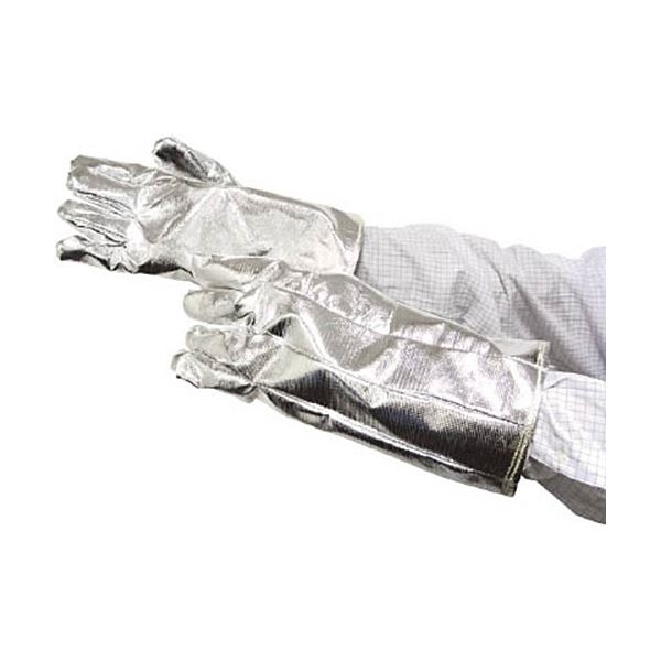 ニューテックス・インダストリー ジーフレックス アルミ被覆手袋 35cm 2100019 1双 35cm長のアルミ被覆非結晶質シリカ繊維手袋で、熱や火花から手を守り、作業効率を向上させる高耐久性と柔軟性を兼ね備えたプロ仕様の手袋 送料無料の通販はその他作業用手袋・軍手