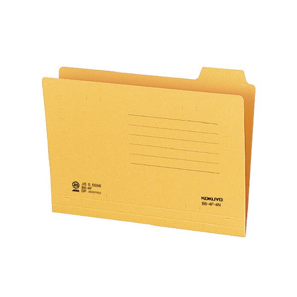 （まとめ）コクヨ 1/4カットフォルダー B6第4見出し B6-4F-4N 1セット（20冊）【×10セット】 送料無料の通販は 10,508円