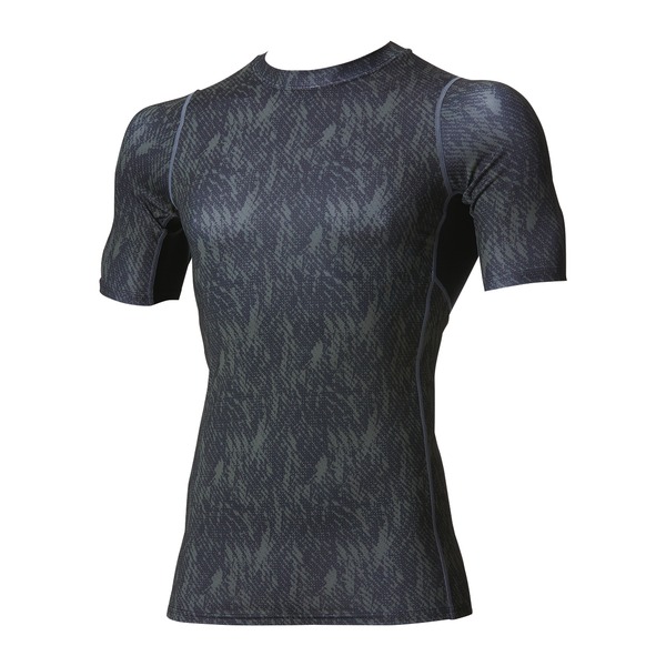 鳳皇 287 半袖クールコンプレッション カモフラグリーン LL 3枚セット 緑 送料無料