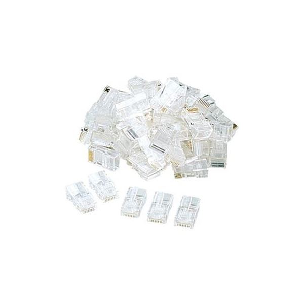 確認（3点まとめ） まとめ） RJ-45コネクタより線用 ADT-RJ45-100 1パック(100個