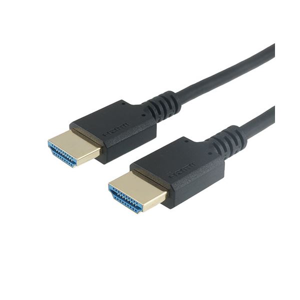 【5個セット】ホーリック HDMIケーブル 配線 1.8m ブラック HDM18-561BKX5 黒 送料無料の通販は