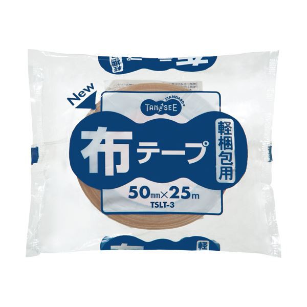 TANOSEE 布テープ 軽梱包用 50mm×25m 1セット（30巻） 送料無料の通販は