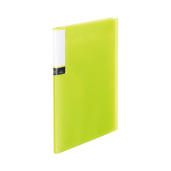 (まとめ) TANOSEE クリアブック（透明表紙） A4タテ 12ポケット 背幅8mm グリーン 1冊 【×30セット】 緑 送料無料の通販は 8,974円