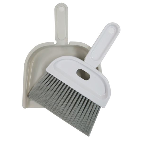 デスク (テーブル 机) 掃除用 箒/ほうき 【約幅17cm】 ちりとり付き デスク 周り 車内 掃除 サッとる テーブル 机 ホーキ ミニ 【60個セット】 送料無料の通販は 25,172円