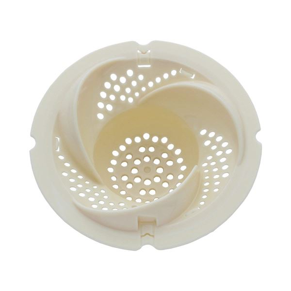 浴室 排水口用フィルター/ゴミ受け 【約幅11.5×奥行11.5×高さ5cm】 AG+まとまるヘアストッパー 【120個セット】 レック 送料無料の通販は