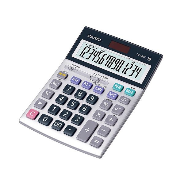 本格実務電卓 日数時間計算タイプ DS-40DC 実務に特化した本格的な電卓 日数と時間の計算が得意なDS-40DC あなたの仕事を効率化し、時間を節約します 送料無料