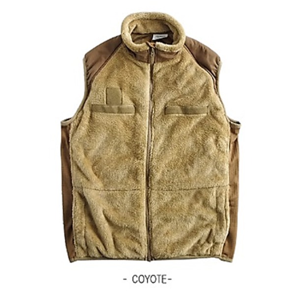 アメリカ軍 ECWCS Gen3 両面 フリース ベスト 復刻判 S コヨーテ 軽量 保温性 米軍 ミリタリーウェア 軍モノ