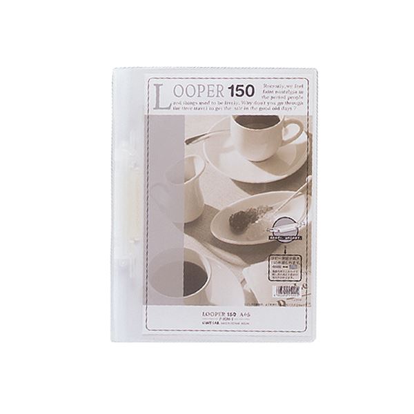 (まとめ) リヒトラブ ルーパー150 A4タテ 2穴 150枚収容 乳白 F-3016-1 1冊 【×50セット】 送料無料の通販は 11,918円