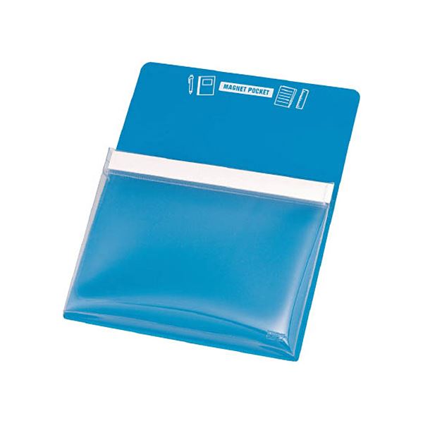 （まとめ） TRUSCO マグネットポケットA4用青 MGP-A4-B 1枚 【×5セット】 マグネットでどこでも貼れる 金属にピタッとくっつくポケット 便利なマグネットポケットA4サイズ青 5枚セットでお得 送料無料の通販は 14,865円