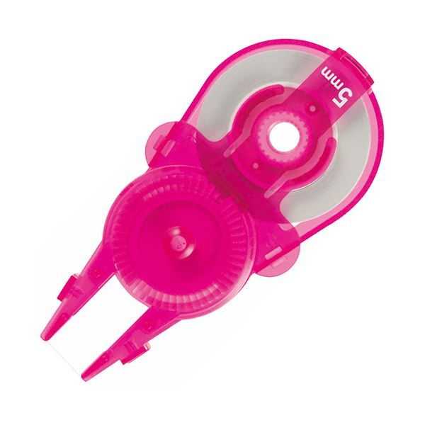 (まとめ) プラス 修正テープ ホワイパースライド交換用テープ 5mm幅×12m ピンク WH-115R-10P PK 1パック（10個） 【×10セット】 送料無料の通販は