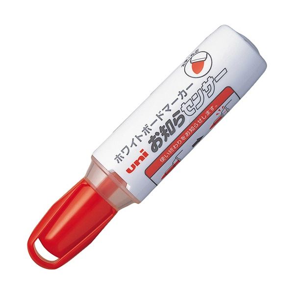 (まとめ) 三菱鉛筆 ホワイトボードマーカー お知らセンサー 太字丸芯 赤 PWB2007M.15 1セット(10本) 【×3セット】 白 送料無料の通販は 7,018円