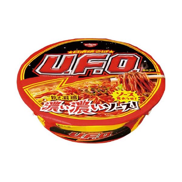 (まとめ）日清食品 焼きそばU.F.O. 12食入【×2セット】 送料無料の通販は
