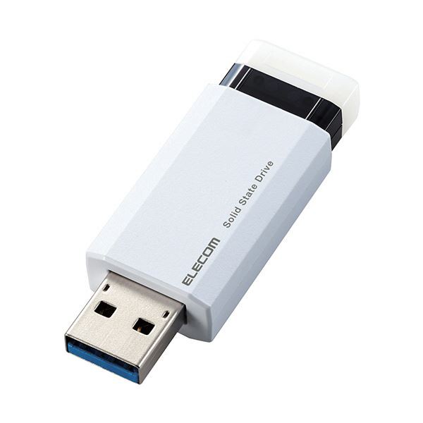外付けポータブルSSD500GB ホワイト ESD-EPK0500GWH 1台 白 送料無料の通販は